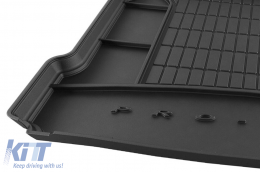 Frogum ProLine rubber trunk mat suitable for Peugeot 508 hatchback after 2018 5 doors, version without adjustable trunk floor-image-6234013
