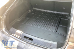 Frogum ProLine rubber trunk mat suitable for Peugeot 508 hatchback after 2018 5 doors, version without adjustable trunk floor-image-6234016