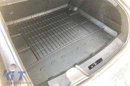 Frogum ProLine rubber trunk mat suitable for Peugeot 508 hatchback after 2018 5 doors, version without adjustable trunk floor-image-6234017