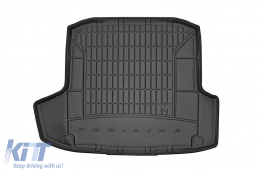 Frogum ProLine rubber trunk mat suitable for Skoda Octavia wagon 2012-2019 with side pockets - ABTLPS6019991