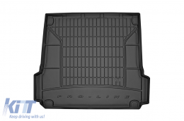 Frogum ProLine rubber trunk mat suitable for Peugeot 308 wagon 2013-2021 with side pockets - ABTLPP6020008
