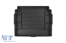 Frogum ProLine rubber trunk mat suitable for Citroën C5 Aircross after 2019 with the trunk floor in the lower position - ABTLPC6020015