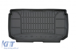 Frogum ProLine rubber trunk mat suitable for Chevrolet Aveo hatchback 2011-2020 with the trunk floor in the upper position - ABTLPC6020029