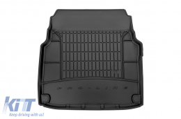 Frogum ProLine rubber trunk mat suitable for Mercedes E class W211 sedan 2006-2009 without side pockets, version - ABTLPM6020038