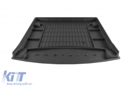 Frogum ProLine rubber trunk mat suitable for Volkswagen Touareg after 2018 without side pockets-image-6234281