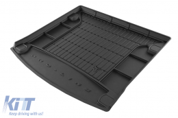 Frogum ProLine rubber trunk mat suitable for Volkswagen Touareg after 2018 without side pockets-image-6234282