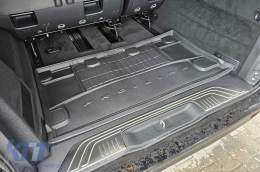 Frogum ProLine rubber trunk mat suitable for Mercedes Vito after 2014 5 doors, behind the 3rd row seats, version Tourer Pro Tourer Select-image-6234306