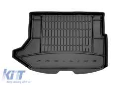 Frogum ProLine rubber trunk mat suitable for Dodge Caliber 2006-2011 with standard spare wheel