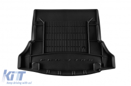 Frogum ProLine rubber trunk mat suitable for Mercedes CLA C118 after 2019 with organizer in the trunk, with side pockets - ABTLPM6020080