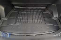 Frogum ProLine rubber trunk mat suitable for Toyota Rav4 after 2018 with the trunk floor in the upper position-image-6234367