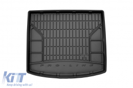 Frogum ProLine rubber trunk mat suitable for Toyota Rav4 after 2018 with the trunk floor in the lower position - ABTLPT6020083