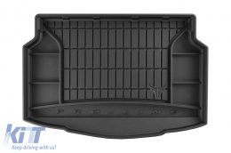 Frogum ProLine rubber trunk mat suitable for Toyota Yaris after 2019 with the trunk floor in the lower position - ABTLPT6020112
