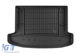Frogum ProLine rubber trunk mat suitable for Hyundai Tucson after 2020 with the trunk floor in the upper position - ABTLPH6020113
