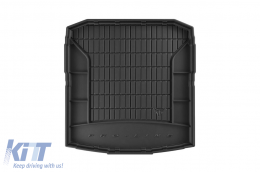 Frogum ProLine rubber trunk mat suitable for Skoda Octavia hatchback after 2019