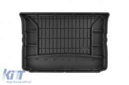 Frogum ProLine rubber trunk mat suitable for Dacia Spring hatchback after 2021