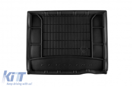 Frogum ProLine rubber trunk mat suitable for Hyundai Kona Hybrid after 2022 with the trunk floor in the upper position - ABTLPH6020163