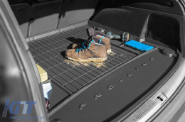Frogum ProLine rubber trunk mat suitable for Toyota Land Cruiser J150 7 seats after 2009-image-6234660