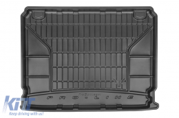 Frogum ProLine rubber trunk mat suitable for Renault Clio wagon 2013-2016 with the trunk floor in the lower position - ABTLPR6020200