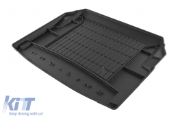 Frogum ProLine rubber trunk mat suitable for Mercedes E class W212 sedan 2009-2016 version without plastic insert behind the rear seats-image-6234761