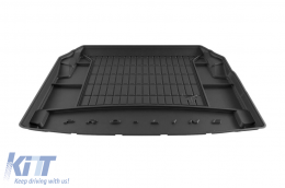 Frogum ProLine rubber trunk mat suitable for Mercedes E class W212 sedan 2009-2016 version without plastic insert behind the rear seats-image-6234762
