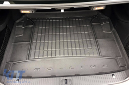 Frogum ProLine rubber trunk mat suitable for Mercedes E class W212 sedan 2009-2016 version without plastic insert behind the rear seats-image-6234764