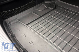 Frogum ProLine rubber trunk mat suitable for Mercedes E class W212 sedan 2009-2016 version without plastic insert behind the rear seats-image-6234765