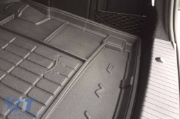 Frogum ProLine rubber trunk mat suitable for Mercedes E class W212 sedan 2009-2016 version without plastic insert behind the rear seats-image-6234767