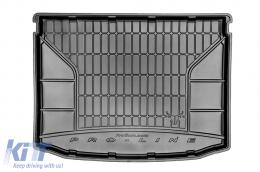 Frogum ProLine rubber trunk mat suitable for Suzuki Vitara after 2015 with the trunk floor in the lower position - ABTLPS6020232