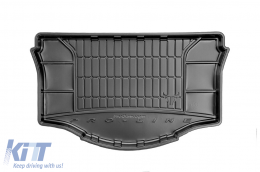 Frogum ProLine rubber trunk mat suitable for Mitsubishi Space Star after 2013 with the trunk floor in the lower position - ABTLPM6020243