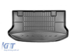 Frogum ProLine rubber trunk mat suitable for Hyundai iX20 2010-2019 with the trunk floor in the upper position - ABTLPH6020271