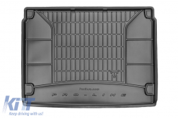 Frogum ProLine rubber trunk mat suitable for Peugeot Partner, Citroën Berlingo Multispace 2008-2018 5 seats - ABTLPC6020308