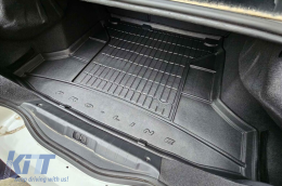 Frogum ProLine rubber trunk mat suitable for Peugeot 508 sedan 2010-2018 with standard spare wheel-image-6235204