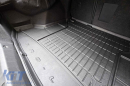 Frogum ProLine rubber trunk mat suitable for Peugeot 508 sedan 2010-2018 with standard spare wheel-image-6235205