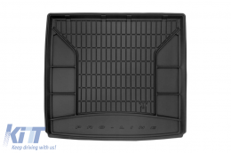 Frogum ProLine rubber trunk mat suitable for Citroën DS7 Crossback after 2017 without side pockets - ABTLPC6025100