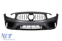image-39-Front A Design bumper suitable for Mercedes GLB X247 2019-2023, with chrome/black GT grille