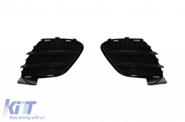 Front A Design bumper suitable for Mercedes GLB X247 2019-2023, with chrome/black GT grille-image-6264990