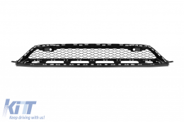 Front A Design bumper suitable for Mercedes GLE W167, GLE Coupe C167 2018-2023, after 2024 with black trims-image-6264948