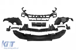 Front A Design bumper suitable for Mercedes GLE Coupe C292 2015-2019-image-6265786