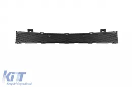 Front A Design bumper suitable for Mercedes GLE SUV W167, GLE Coupe C167 2020-2023, after 2024 with chrome grille and chrome trims-image-6265795