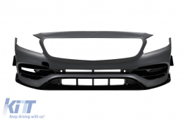 Front A Design bumper suitable for Mercedes A-Class W176 2013-2018 with PDC - ABMEFX6011691