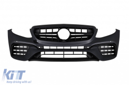 Front A design bumper suitable for Mercedes E-Class W213 sedan, S213 estate 2016-2019, for the model without active flaps - ABFBM6027411