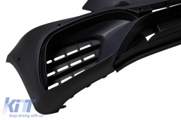 Front A design bumper suitable for Mercedes E-Class W213 sedan, S213 estate 2016-2019, for the model without active flaps-image-6265749