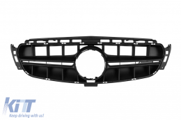 Front A design bumper suitable for Mercedes E-Class W213 sedan, S213 estate 2016-2019, for the model without active flaps-image-6265752