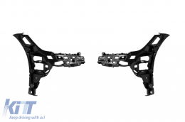 Front A Design bumper type GT63 with black lacquer grille type GT suitable for Mercedes A Design GT 4 Door Coupe after 2019-image-6265862