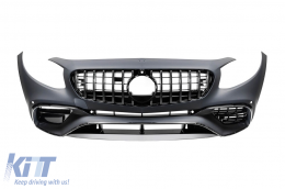 Front A Design bumper type S63 suitable for Mercedes S-Class C217 Coupe 2014-2020 - ABMEFX6007758