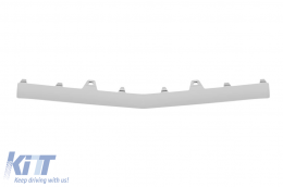 Front A Design Line bumper suitable for Mercedes E-Class W212 Sedan, S212 Estate 2014-2016 with chrome/grey diamond grille-image-6237281