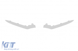 Front A Design Line bumper suitable for Mercedes E-Class W212 Sedan, S212 Estate 2014-2016 with chrome/grey diamond grille-image-6237282