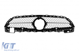 Front A Design Line bumper suitable for Mercedes C-Class W206 sedan, S206 estate after 2021-image-6237309