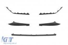 Front A Design Line bumper suitable for Mercedes GLC SUV X254 after 2022 with Diamond grille-image-6237323