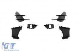 Front A Design Line bumper suitable for Mercedes GLC SUV X254 after 2022 with Diamond grille-image-6237325